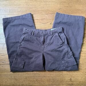 Gap Brown Mid-Rise Baggy Cargo Pants Size 10